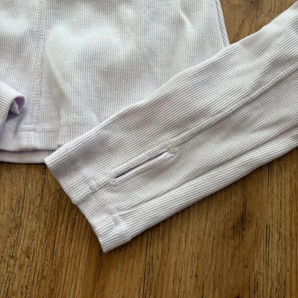 Free People Movement Long Sleeve Front Button Henley Pink Purple NWT Size S - Picture 7 of 10